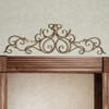 Touch of Class Salvatoria Scroll Topper - Metal - Satin