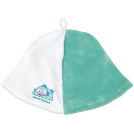 Skater BSHT1-A Quick-Drying Sauna Hat, Head Circumference 25.2 inches (64 cm), Hair Drying Towel, Sanrio