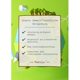 Kamelur Organic Ceylon Cinnamon Sticks - 250 g (approx. 50 Pieces) - Whole Ceylon Cinnamon Organic in Biodegradable Packaging