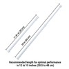 Danily 4 Pack Cupboard Bars Adjustable Spring Tension Rods 30