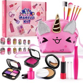 Makeup Kit for Gifts, 14pcs/set Creative Simulated Makeup Toy, Pretend Play Makeup Toy, Birthday and Christmas Gift:_Multicolor_A Set