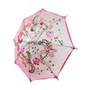 Pack of 4 Mini Lace Umbrella Parasols with Sequins -