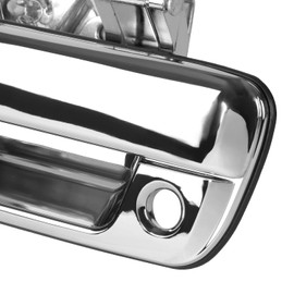 DNA MOTORING THO-PF-00011 Rear Tailgate Handle With Keyhole Compatible with 2004-2012 Colorado/Canyon,Chrome