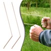 2 x Copper Dowsing Rods, 99.9% Copper, Tensor One-Handed Divination