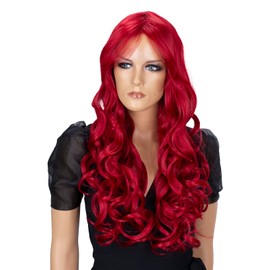 Prettyshop Voluminous Heat-resistant Synthetic Fibre Wig, Wavy Long Hair