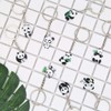 PDTXCLS LaMure Set of 9 Cute Cartoon Metal Panda Theme