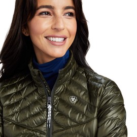 Ariat Female Ideal Down Jacket Iridescent Forest Mist X-Small