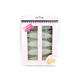 Beauticom Acrylic Nail Art Soak Off Cap Clip UV Gel Polish Remover Wrap Reusable Keeper Manicure Tool (PINK, WHITE, PURPLE, RED) (20 Pieces, WHITE)