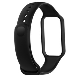 Disscool Compatible for Xiaomi Redmi Band 2 Watch Bands, Silicone Wrist Quick Release Watch Replacement Band Smart Watch Accessories(Black)