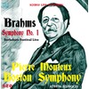 ピエール・モントゥー指揮ボストン交響楽団 ブラームス：交響曲第１番 １９６２年８月２４日 バークシャー音楽祭ライヴ