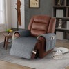 Timeles Velvet Recliner Seat Covers Waterproof Reclining Chair Cover Without