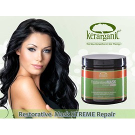 KERARGANIC Xtreme Repair Restorative Mask (16oz/473ml) - Deep conditioning mask designed to restore and to strengthen your hair.