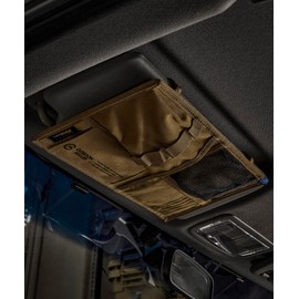 GORDON MILLER Car Cordura Sun Visor Pocket, Coyote Beige 1646551