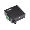 Black Box Wallmount Mini DIN Rail Fiber Enclosure, 1-Slot Adapter