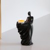 Figures Candle Holder Handmade Literary Female Form Stable Base Realistic