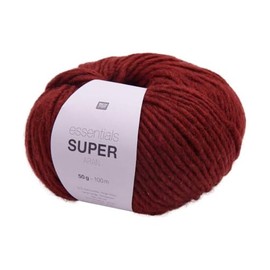Rico Design Essentials Super Aran 50 g 100 m Bordeaux