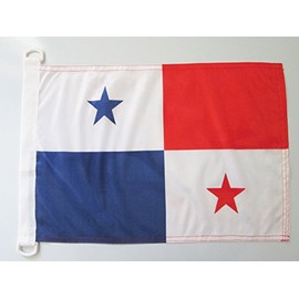 AZ FLAG Panama NAUTICAL Flag 18'' x 12'' - Panamanian flags 30 x 45 cm - Banner 12x18 in for boat