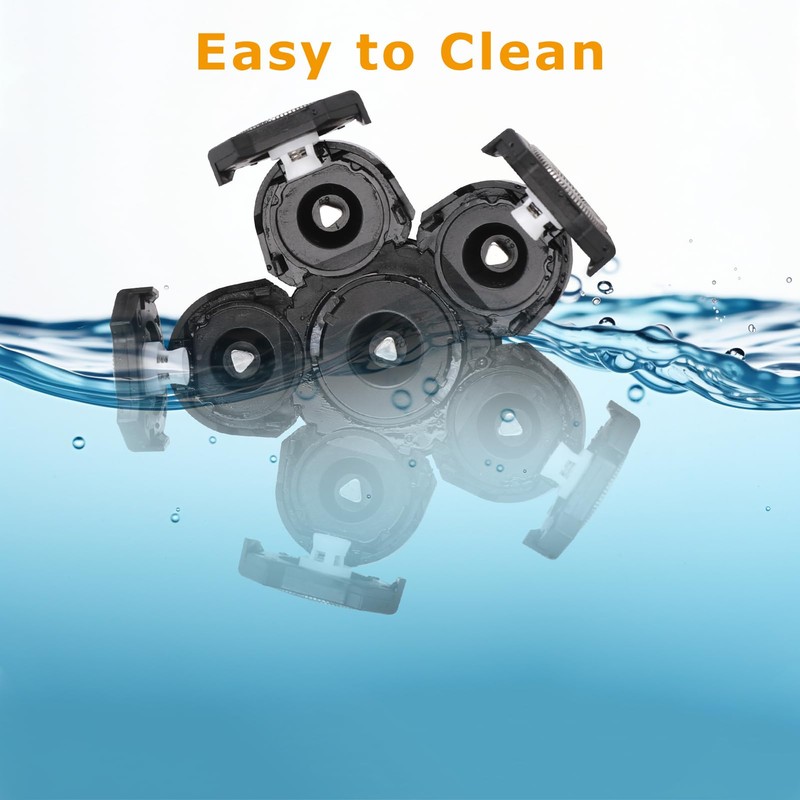 Wanocean 7 Blade Replacement Head, Universal 7 Blade Head for