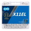 KMC-X11EL-SV-N Chain for X11EL 11SPEED, Silver, 4.6 gal (118 L),