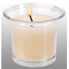 HYOOLA Clear Cup Scented Votive Candles - Vanilla - 12