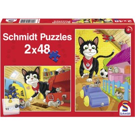 Schmidt Spiele 56001 - Versteckspiel, 2 x 48 Teile