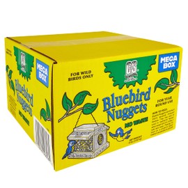 C&S Wild Bird Bluebird Suet Nuggets Mega Box, 8 Pounds