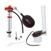DICA, Juego Completo de Accesorios para W.C, Material Plastico, Hule,