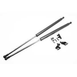 Autobahn88 Hood Lift Support Kit, compatible with 1989-1998 Mazda MX-5 MIATA NA NB (Black Carbon Fibre)