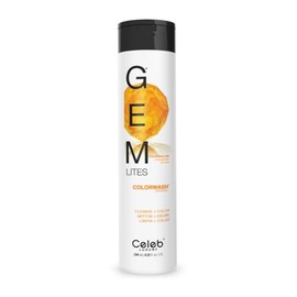 Celeb Luxury Gem Lites Semi Permanent Colourwash Shampoo Red Tourmaline, 240 ml