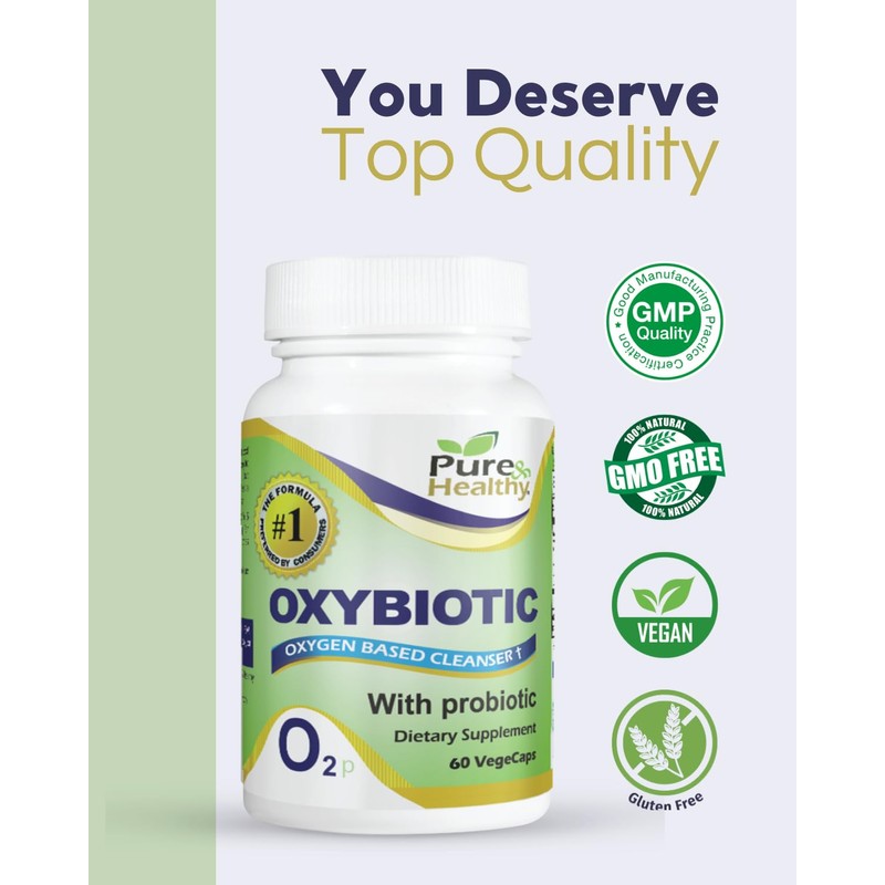 Pure & Healthy Oxybiotic Colon Cleanser (60)