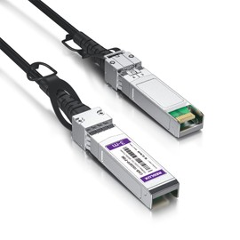 REDLUX 10G SFP+ DAC Cable 3-Meter, Direct Attach Copper Twinax Cable, Compatible for Cisco, Ubiquiti UniFi, Meraki, Mikrotik, Fortinet, Netgear, TP-Link, D-Link, Broadcom, Linksys