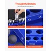 VEVOR Magnetic Socket Organizer Set, 8PCS Socket Holder, 1/4'', 3/8''