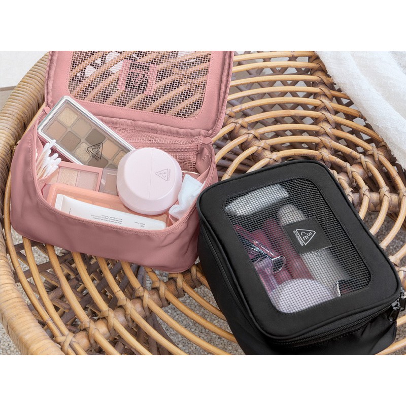 (Hyundai Hmall) 3CE To Go Pouch, BLACKBlack / (현대Hmall) 3CE