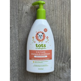 Babyganics 2-in-1 Curly Shampoo And Conditioner. Apricot Chamomile