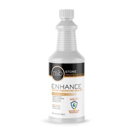MB Stone Care MB-21 Color Enhance Granite, Marble, Travertine, & Slate Sealer