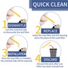48pcs Hearing Aid Filters for Starkey, 0.06 Inch Diameter Hearing