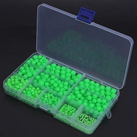 RiToEasysports 820Pcs Multi Models Luminous Fishing Beads Round Shaped Fishing Beads for Saltwater Freshwater Other Fishing Tools And Accessories