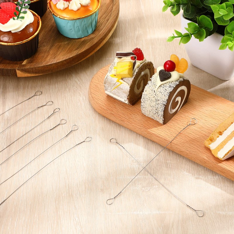 Nuanchu 10 Pcs Cheese Slicer Wire Replacement Block Cheese Cutter
