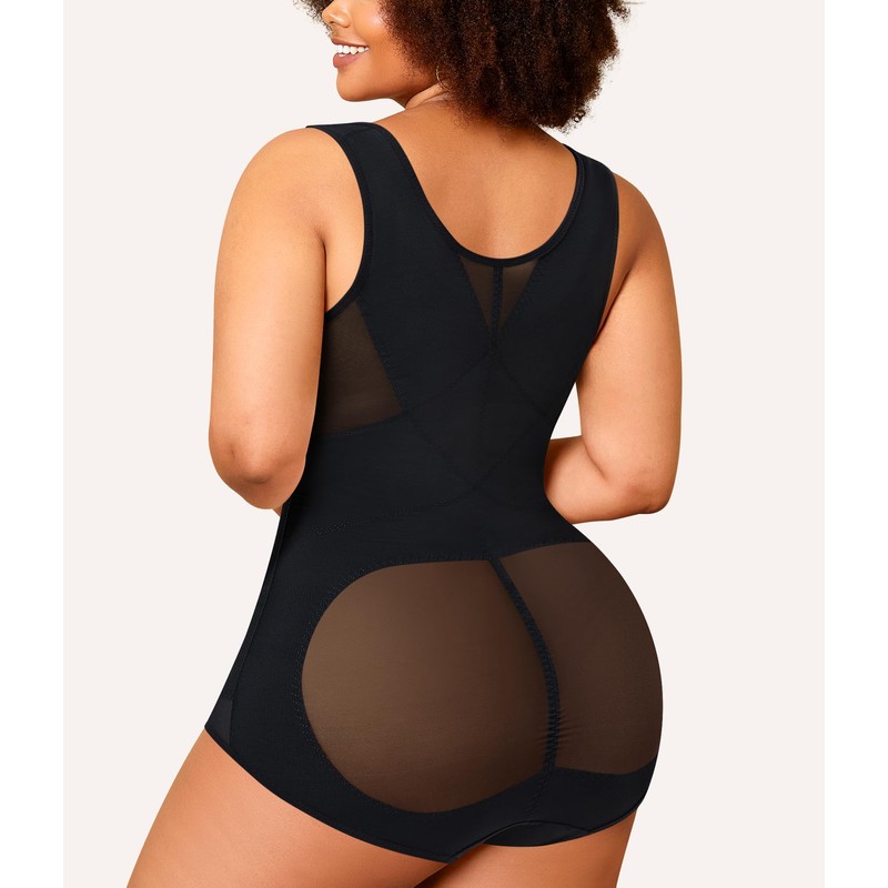 Nebility Plus Size Shapewear Bodysuit for Women Tummy Control Body