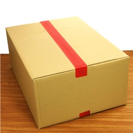 Nichiban Cloth Tape 2 inches x 82 ft (50 mm x 25 m) Roll, Red