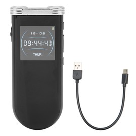 Digital Voice Recorder 1080P HD Noise Reduction AI Smart Motion Detection Speaker Sound Recorder with Playback 16GB