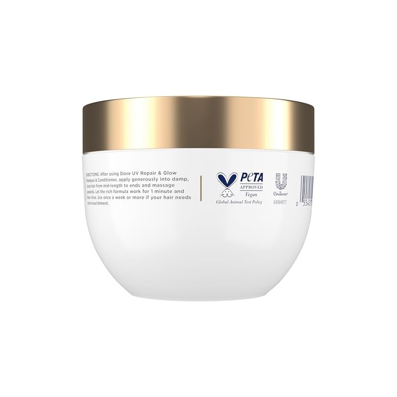 Dove Mascarilla Capilar Repair Glow Recuperación Radical Melting Lumi Beads