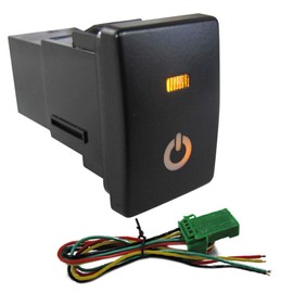 LED Position ON/OFF Switch [Toyota/Suzuki/Daihatsu A Type] / Power Mark/Orange Compatible