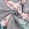 Newborn Baby Cartoon Blanket Warm Stroller Sleep Cover Soft Swaddle