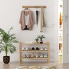 Z&L HOUSE 3-Tier Shoe Rack for Closet, Stackable Shoes Rack