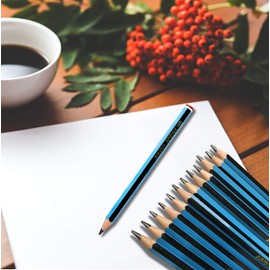 ARPAN Jumbo Beginners Kids Hexagonal learners Snap-Resistant HB School Pencils - Sharpened Long-Lasting Pencils Ideal for Drawing, Writing, Office Desk & General Multi-Purpose (Pack of 12)