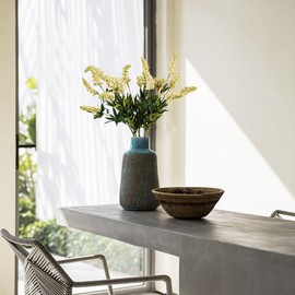 Melorca&Guilla Artificial Plants,6PCS 29" Green Faux Branches for Vase,Faux Greenery Stems Vase Branches Artificial Plants & Flowers for Shop Garden Office Home Décor (6, White Sage)