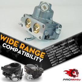 Carburetor Carb Replaces 592576 595613 796997 698494 For Briggs Stratton 400000, 440000 Series 40S777 40S877 44S577 44S677 44S877 44S777 44S977 40N877 40R877 44M777 44P777 44R677 445677 445877 44L777