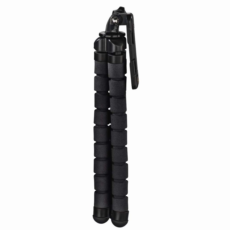 Hama 4613 Flex Tripod for Smartphone and GoPro, Black,26 cm