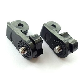 xjgmao New 2x Digital Camera Tripod Connector Action Sport Cameras Adapter Connect Screw For GoPro Hero Movable Base Backpack Clip Headband Chest Belt J-Seat Photo-graphy Parts Accessories
